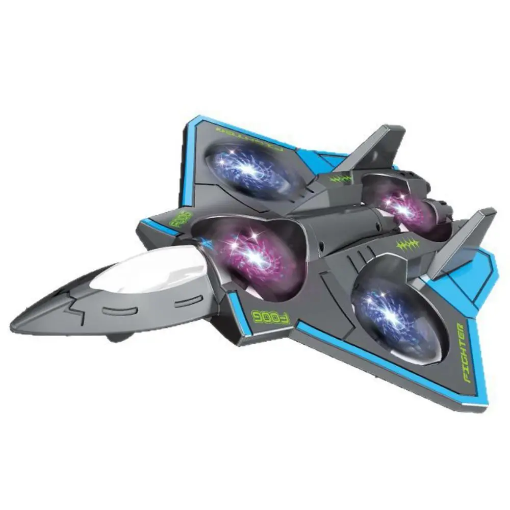 

EPP Foam Remote Control Foam Fighter RC Drones Gravity Sensing Glider Flying Helicopter Toy Portable with Light