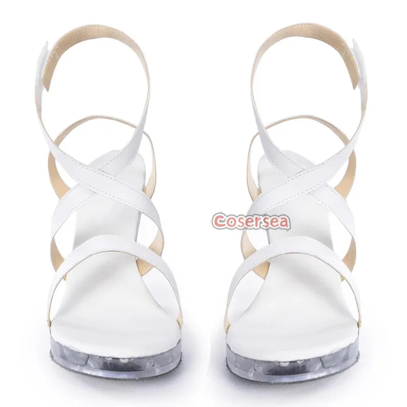 Cosersea  The Shorekeeper Cosplay Shoes Game Wuthering Waves  The Shorekeeper Cosplay Shoes High Heel Halloween Cosplay Shoes