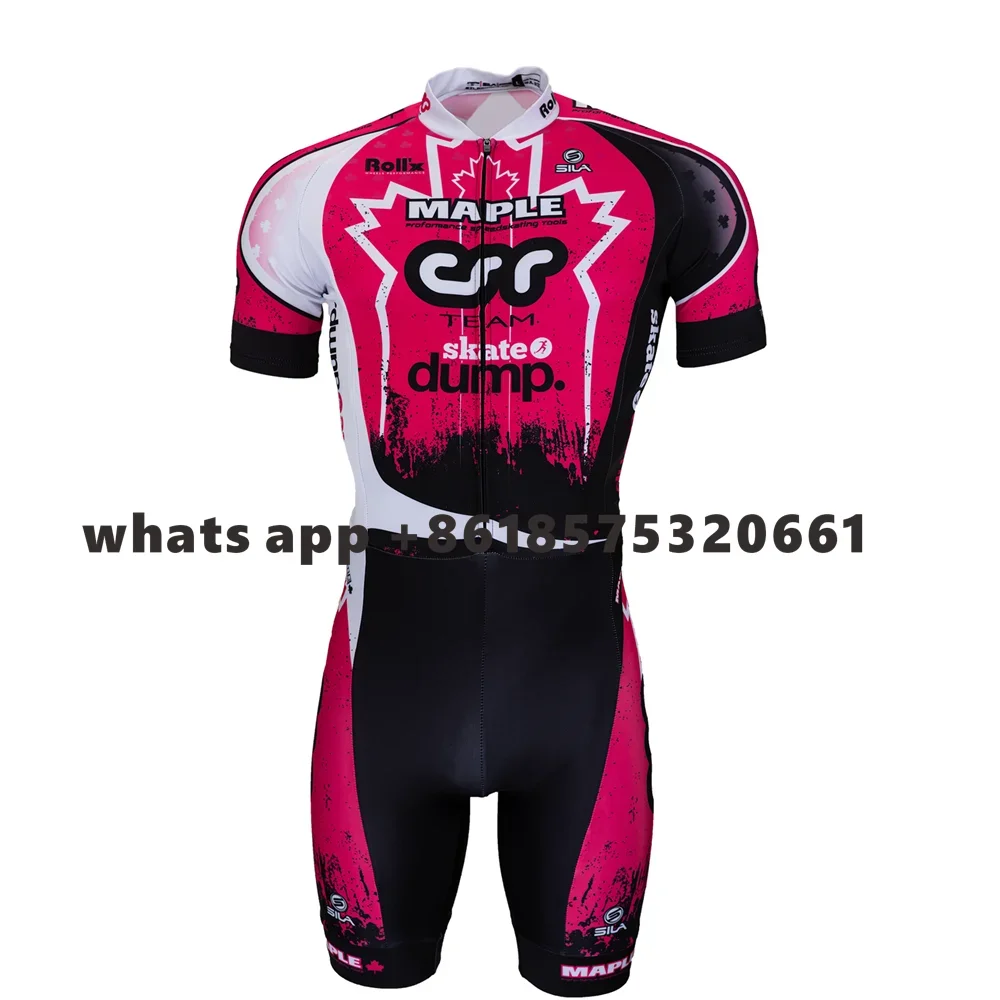 BONT Skeelers team skate dump roze racing men Skinsuit speed Inline Roller Skate skinsuit Fast skating triathlon ciclismo 2022