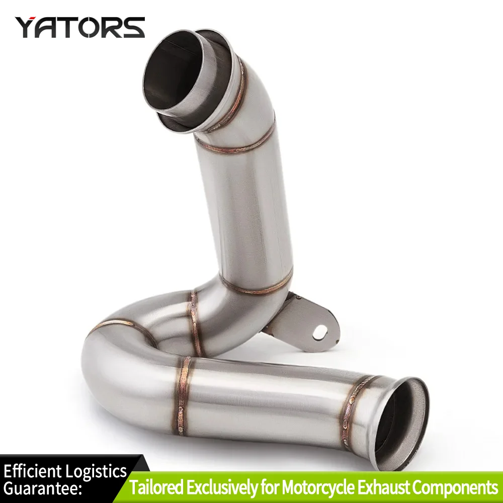 

Выхлопная система для мотоциклов Duke 790 2018-2022, 800MT, 890, 890R, 790ADV: модифицированная средняя секция, соединительная труба (слип-он)