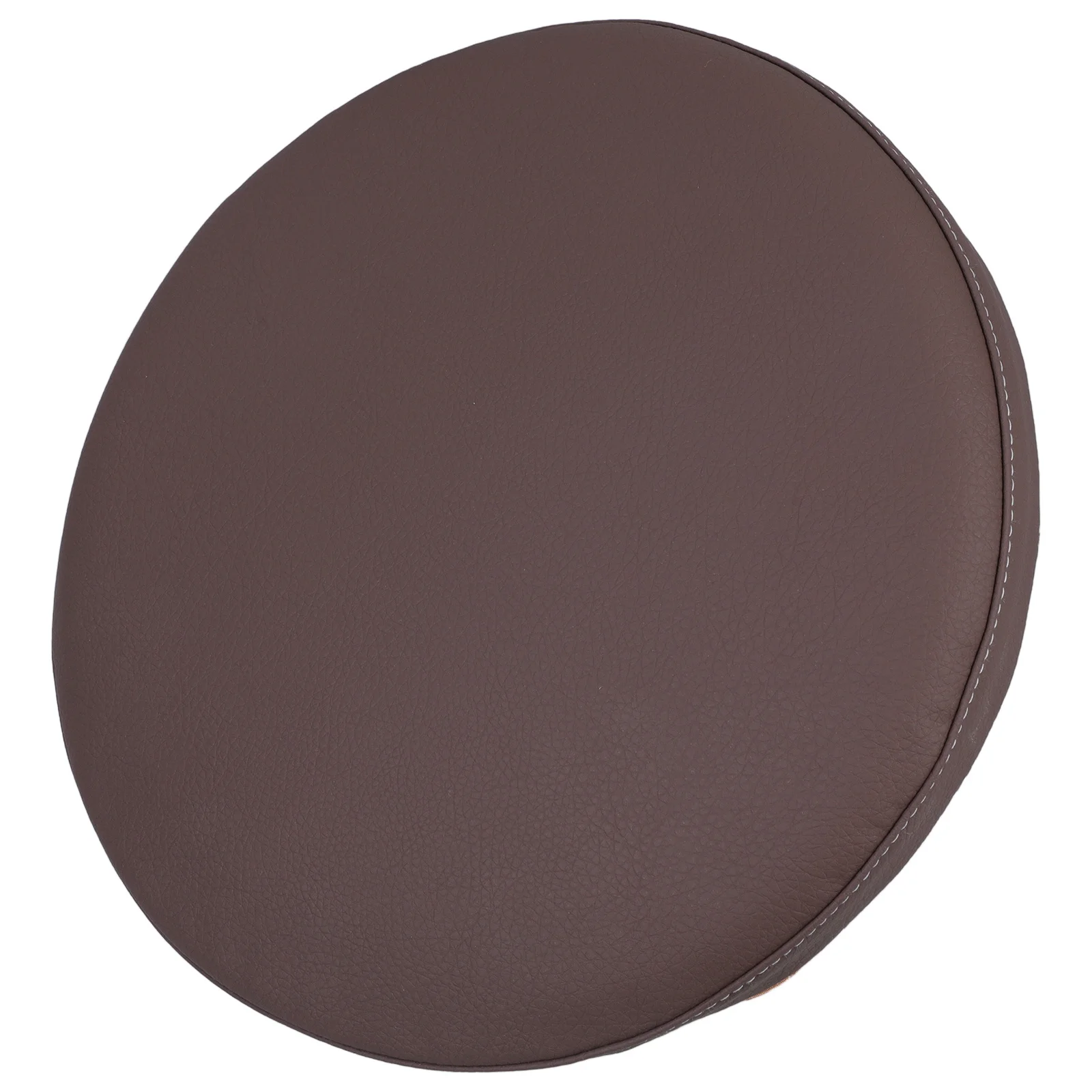 

PU Dining Chair Cushion Round Foam Seat Pad Non-Slip Soft Tatami Stool Cushion Window Mat for Living Room Patio Garden White