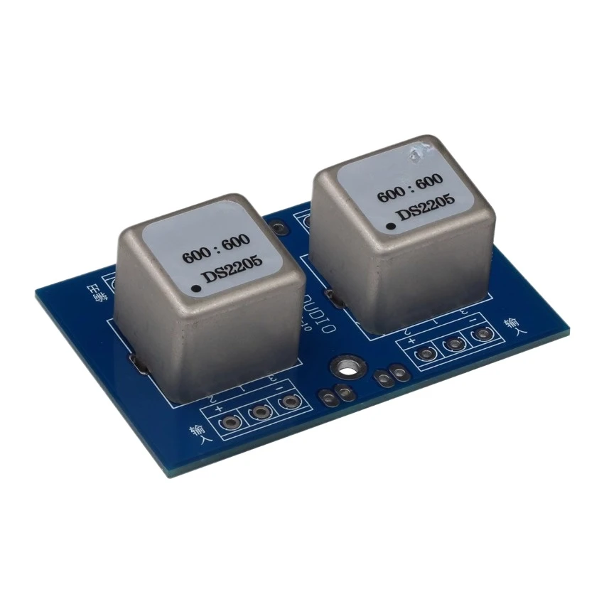 

DS2205 600:600 Permalloy audio isolation transformer balanced and non-balanced conversion