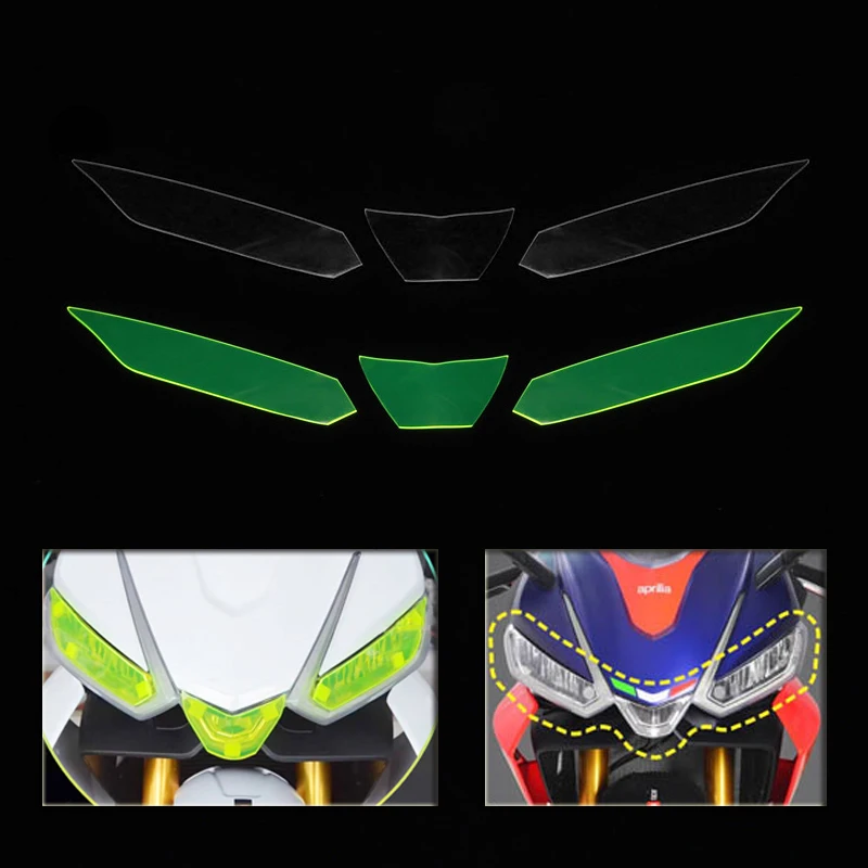 For Aprilia RS660 RS 660 2020-2023 Motorcycle Accessories Headlight Guard Head Light Shield Screen Lens Cover Protector