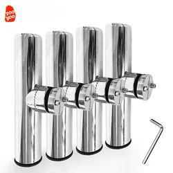 1PC Fishing Rod Holder Stainless Steel Fishing Rod Racks Bracket Hardware Stainless Steel Fishing Accessories Fishing Supplies