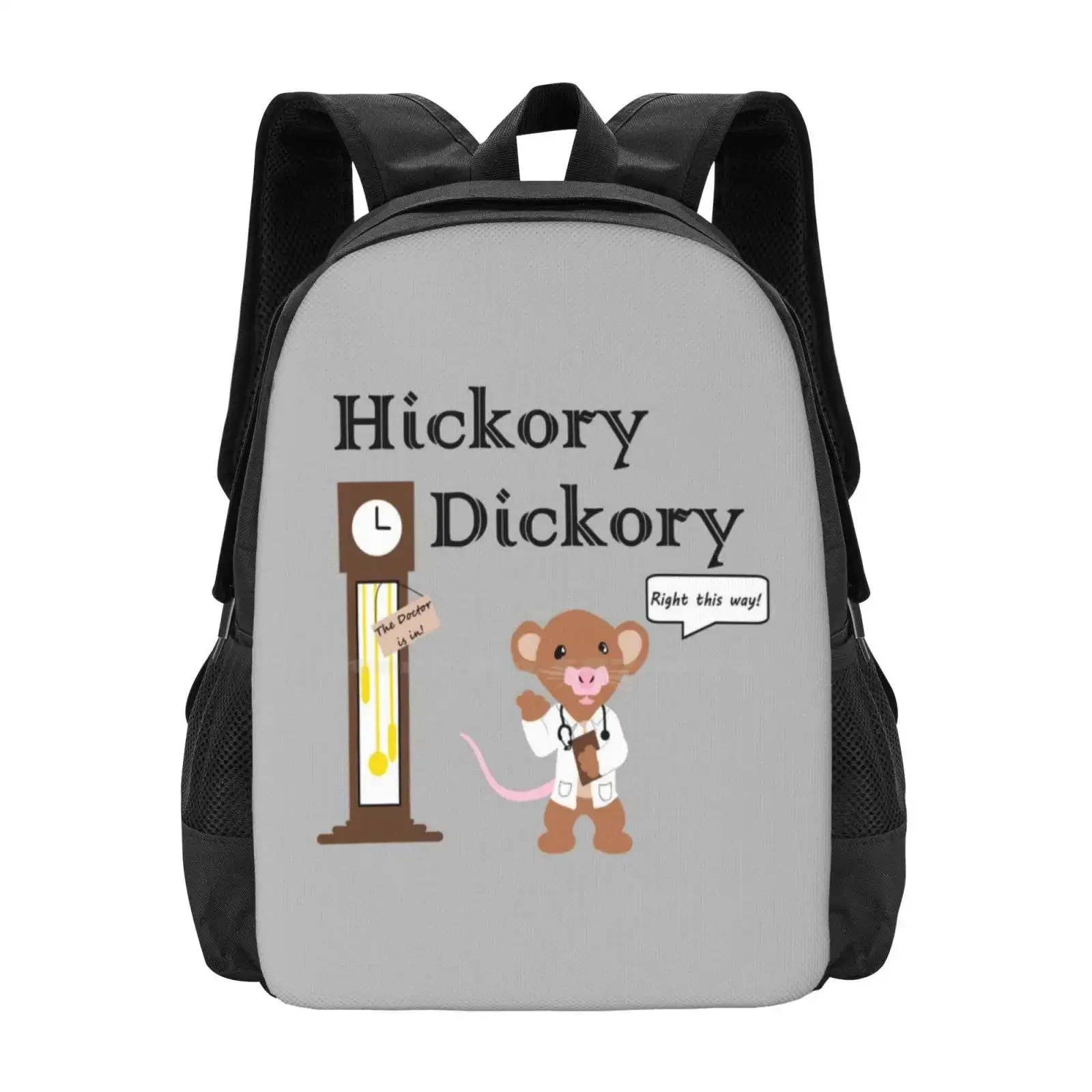 

Hickory Dickory Doc Mouse Лидер продаж школьный рюкзак модные сумки Hickory Dickory док-мышь доктор доктор мышь детская рим