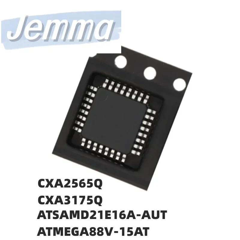 1PCS  CXA2565Q CXA3175Q ATSAMD21E16A-AUT ATMEGA88V-15AT