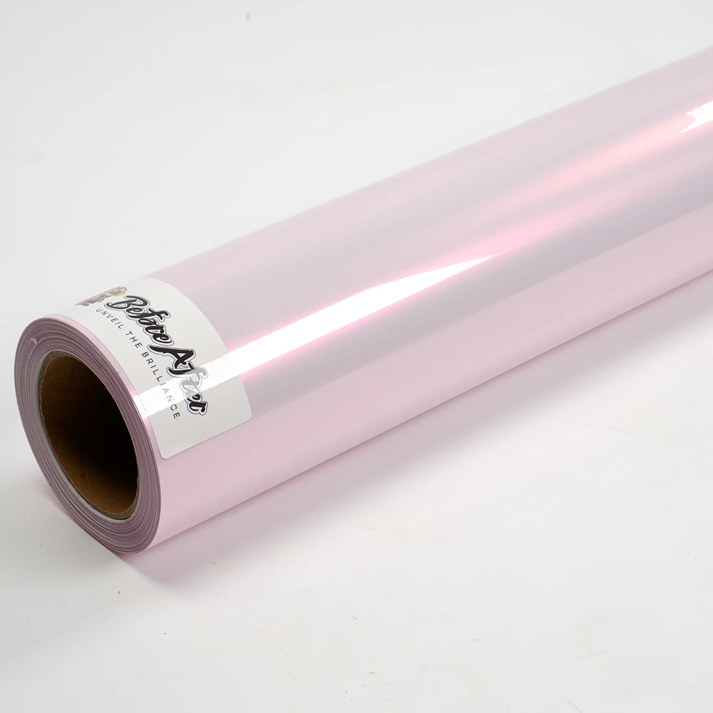 Air Bubble Free Chameleon Gloss Metallic White Pink Iridescent Car Vinyl Wrap Glitter Holographic Rainbow Auto Wrapping Film view 3