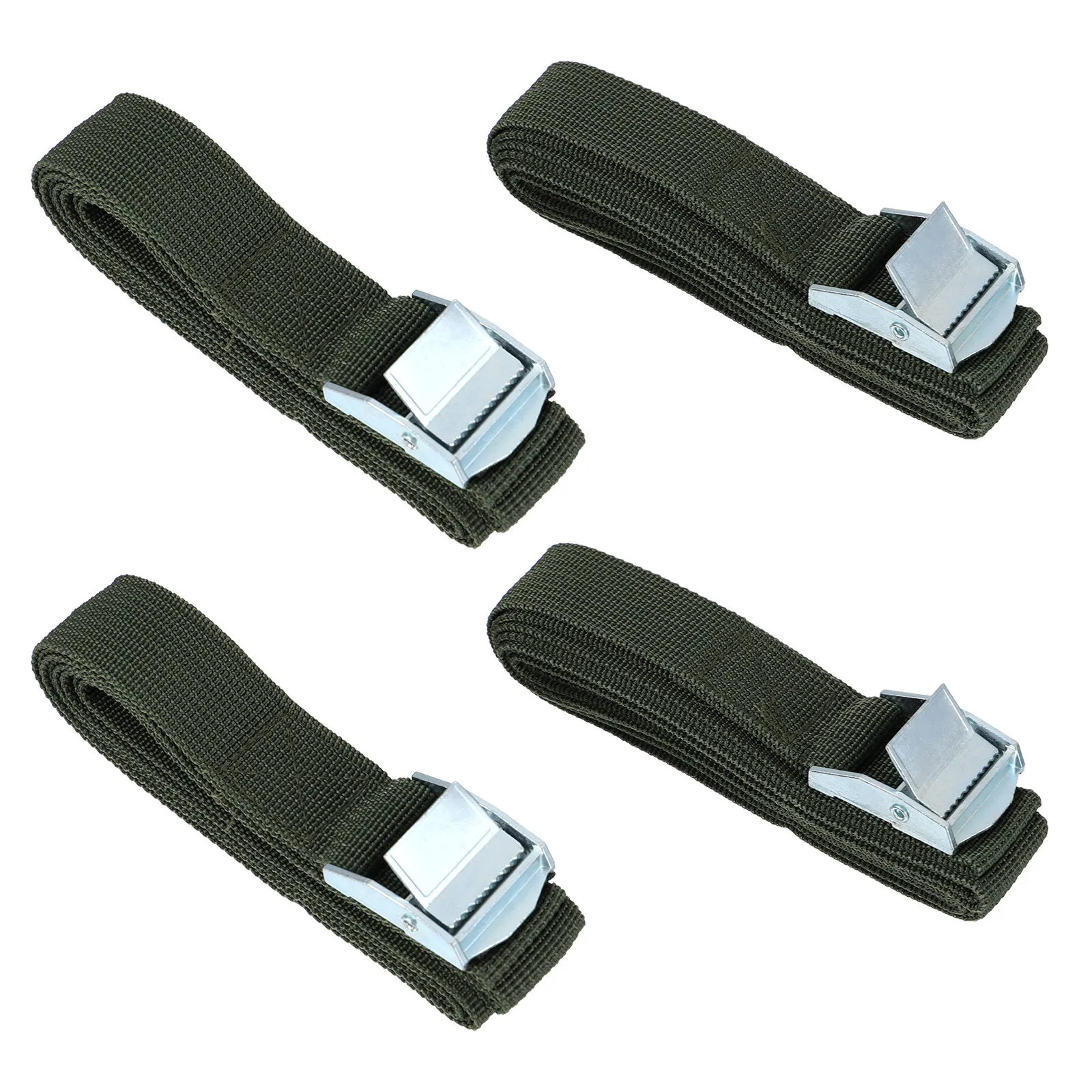 4Pcs Securing Belt Outdoor Bundling Strap Field Hunting Tracking Fixing Strap Camping Backpacking Essential