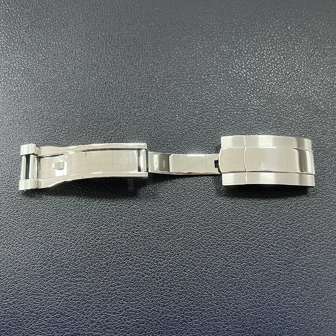 9mmX16mm Watchband Clasp for Rolex DAYTONA SUBMARINER GMT StainlessSteel Fine-tuning Button Watch Buckle for Metal Leather Strap