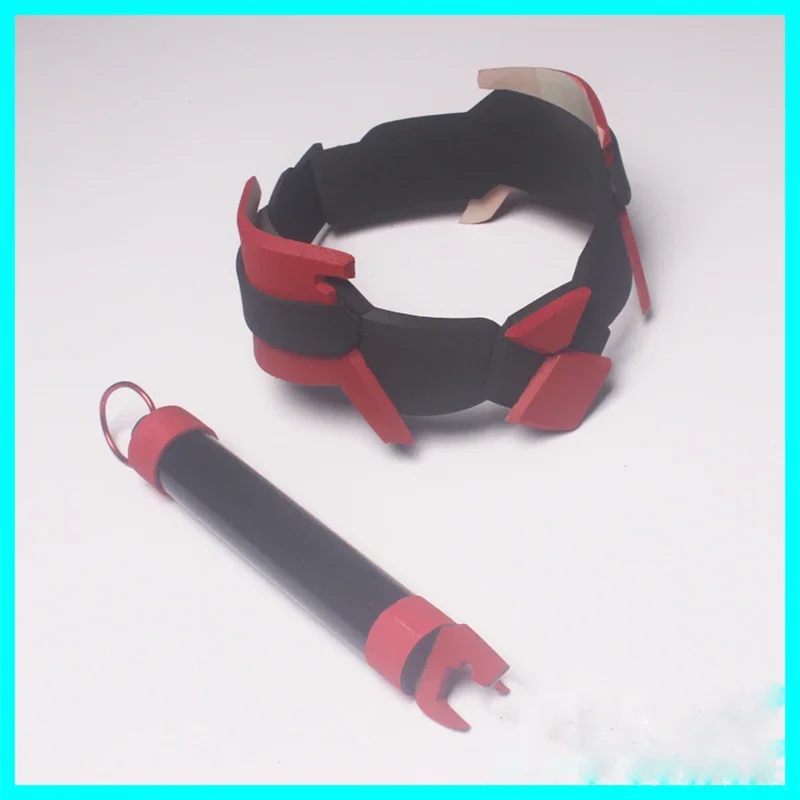 أنيمي Vtuber NOCTYX فولغور أوفيد تأثيري الدعامة درع اليد زي الهالوين التأثيري الدعائم اكسسوارات حجم واحد