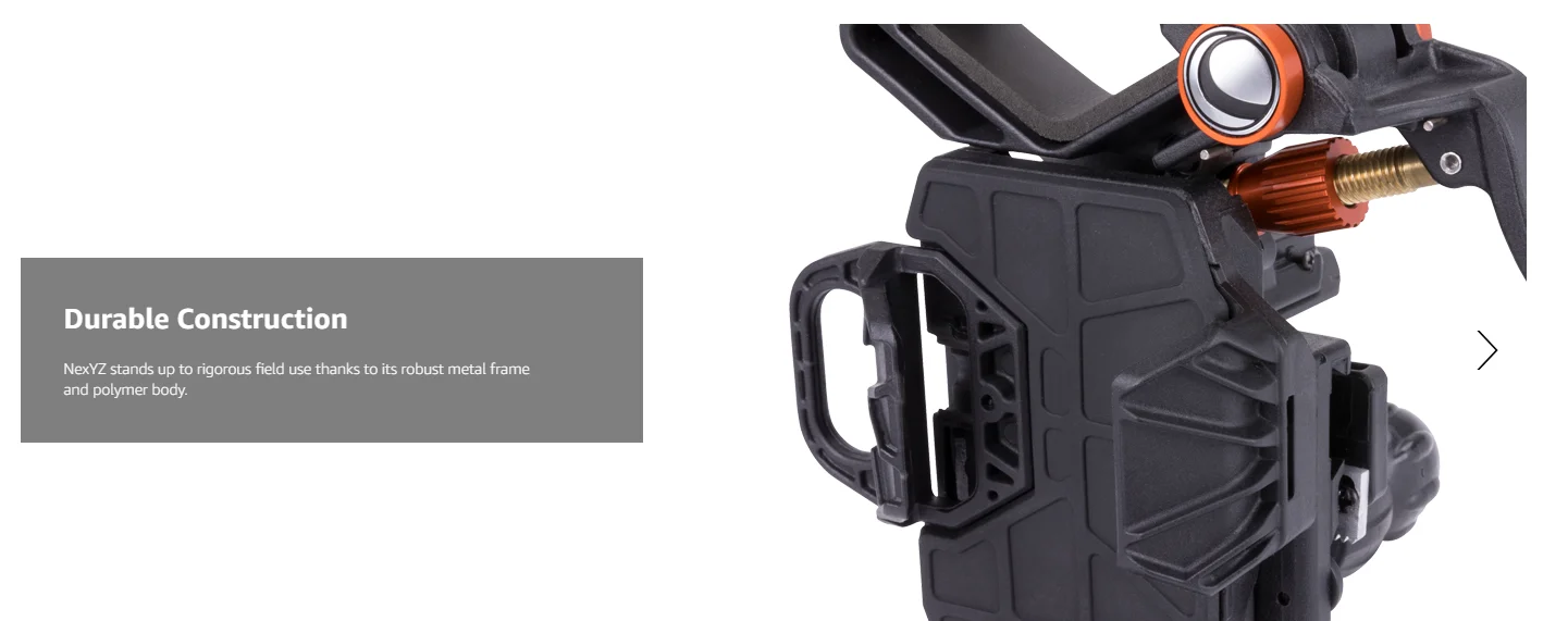 Celestron NexYZ 3-Achsen-Universal-Smartphone-Adapter, mobil, geeignet für astronomische Teleskope, Ferngläser, Mikroskope, Visiere – Detail 10