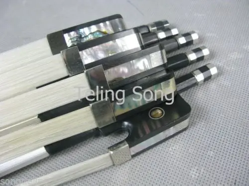 strong 5pcs of black Carbon fiber cello bow 1/2