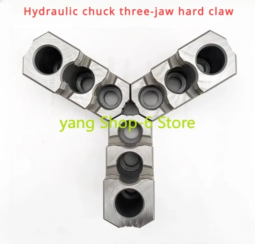 

HJ-05 HJ-06 HJ-08 Hydraulic Chuck Three-jaw Hard Claw Hydraulic Chuck Oil Pressure Chuck Hard 3 Jaws For Mechanical CNC Lathes