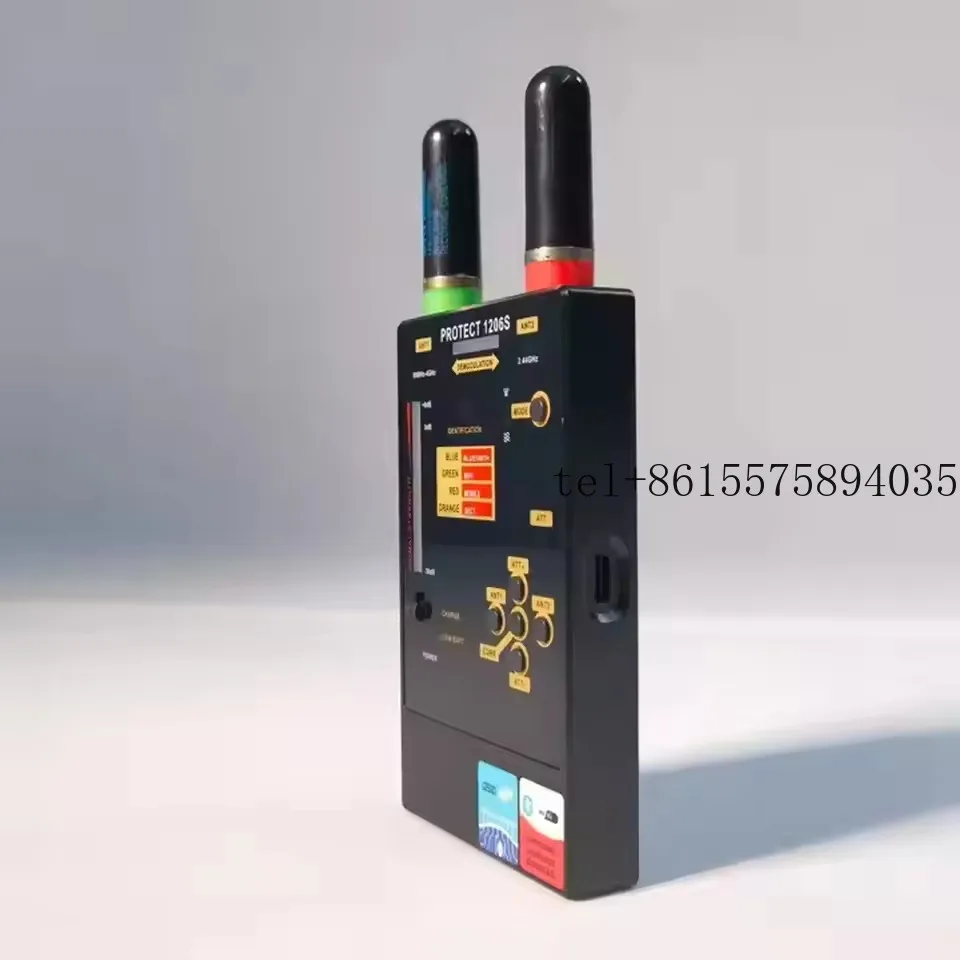 

2026 1206S Military Grade Anti-Spy Kit Detect 5G/Bluetooth Signals,Professional Find Sleeping Camera,CORR Sound Activation