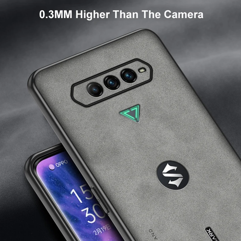 Luxury Leather Case For Xiaomi Black Shark 4 Pro Back Cover Silicone Full Protection Phone Case For BlackShark 4 Pro 4Pro Coque