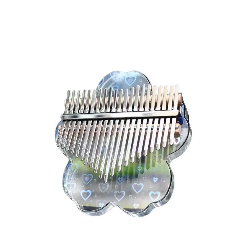 Tragbare Mini-Klavier Kalimba niedlichen transparenten profession ellen Kalimba Musik Tastatur strum enti musicali Musik instrumente wz50mz