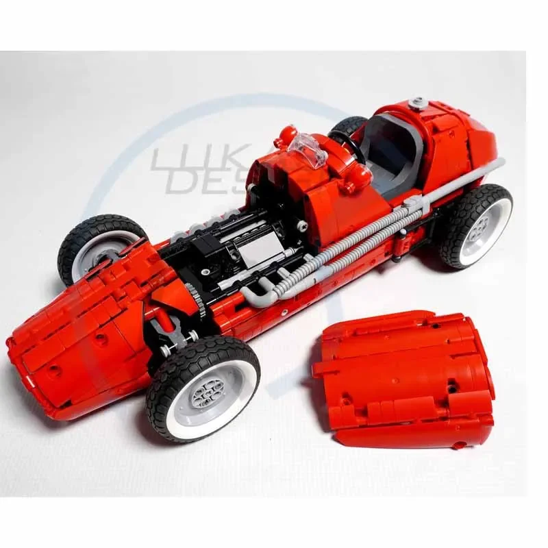 Blocos de construção F1 Racing 500 caminhão em escala 1:8 MOC- 206365   Montagem de blocos de construção 1775 presentes de Natal para crianças