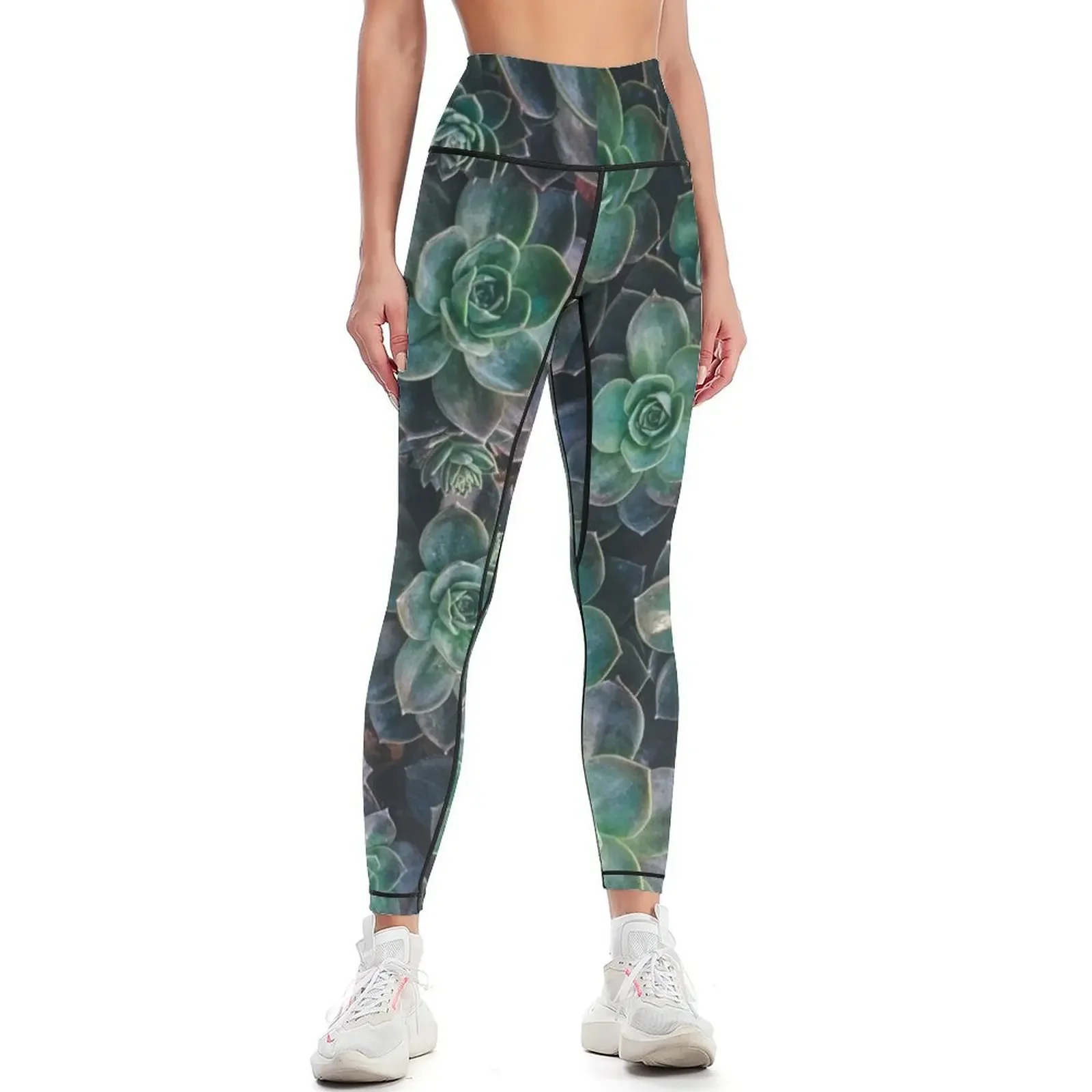 

Succulent 7 Leggings gym clothing Fitness woman push up legging harem pants Womens Leggings