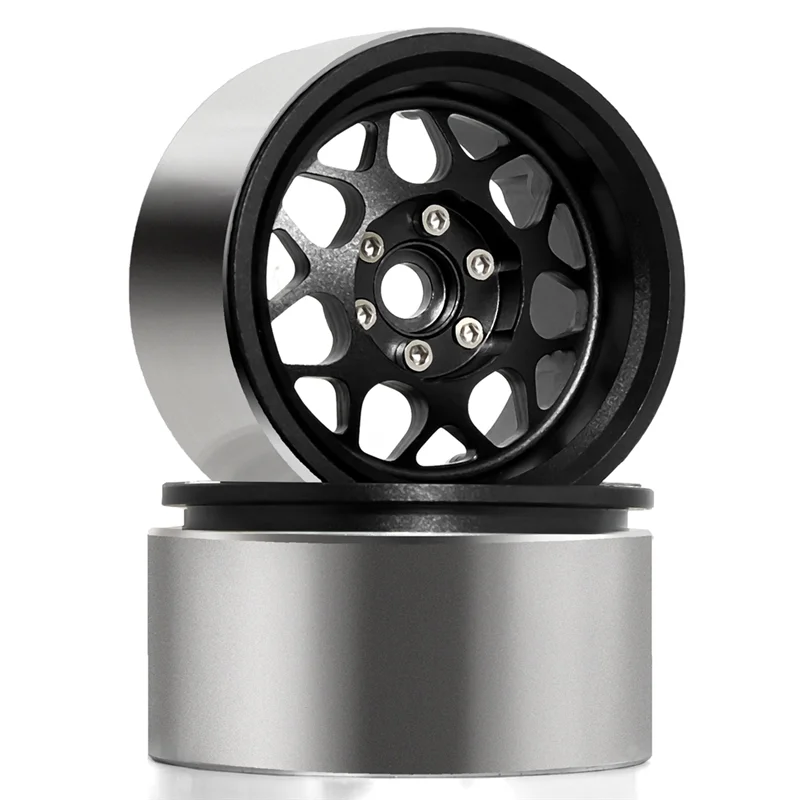 Opony do modeli samochodów zdalnie sterowanych YSUN-RC, metalowe koła, akcesoria do tuningu samochodów zdalnie sterowanych