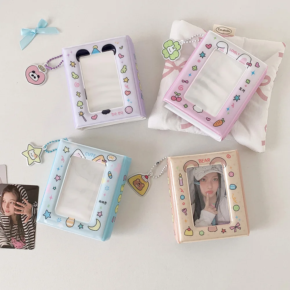 3in ID Photo Korean Photocard Holder PVC Card Cover Idol Photo Card Idol Card Display Protector Decoration Picture