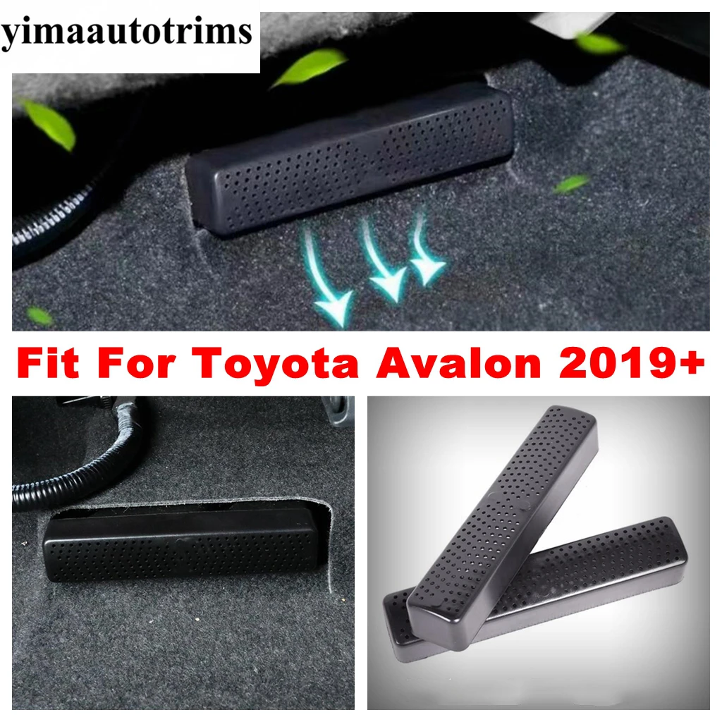 

Seat Under Floor Air AC Conditioning Outlet Vent Dust Grille Protection Cover Accessories Interior For Toyota Avalon 2019 - 2023