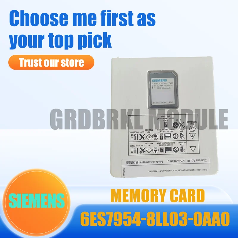 

New Original SIEMENS 6ES7954-8LL03-0AA0 Memory card