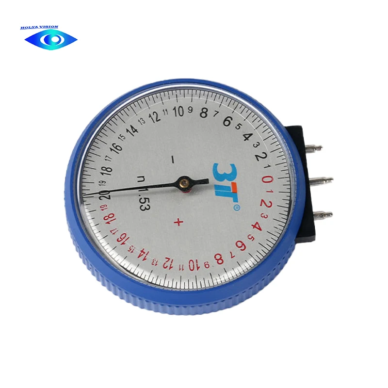 Probador de curvatura de curva de Optometría de fábrica, instrumento de medición óptica, aparato de radián de lente para gafas