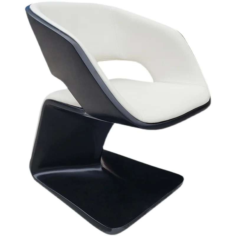 

Nordic Furniture Fiberglass Special-shaped Single Chair Hotel Office Sales Office Leisure Chair