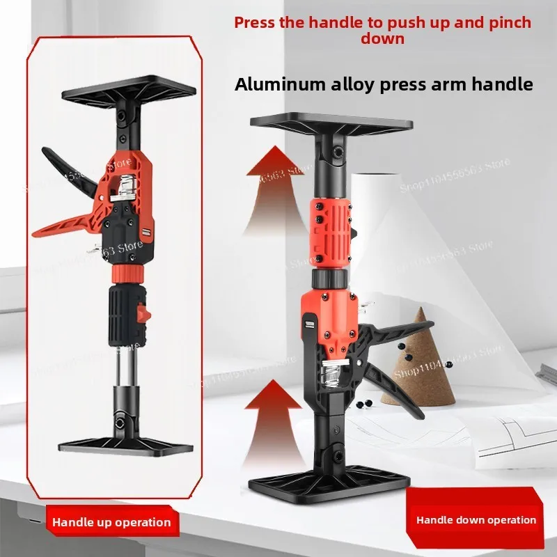 Telescopic Support Rod for Cabinet Installation | Fine-tuning Ceiling Slow-down Auxiliary Tool for Kitchen/Bathroom