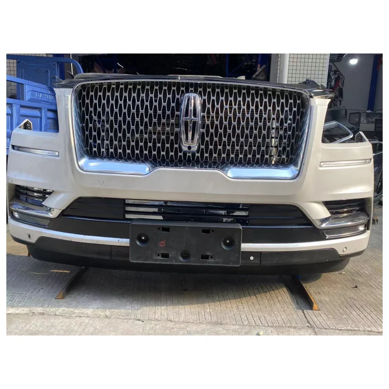 

Оригинальный бывший передний бампер для Lincoln NAVIGATOR, решетка радиатора, передний комплект кузова, передний бампер NAVIGATOR в сборе