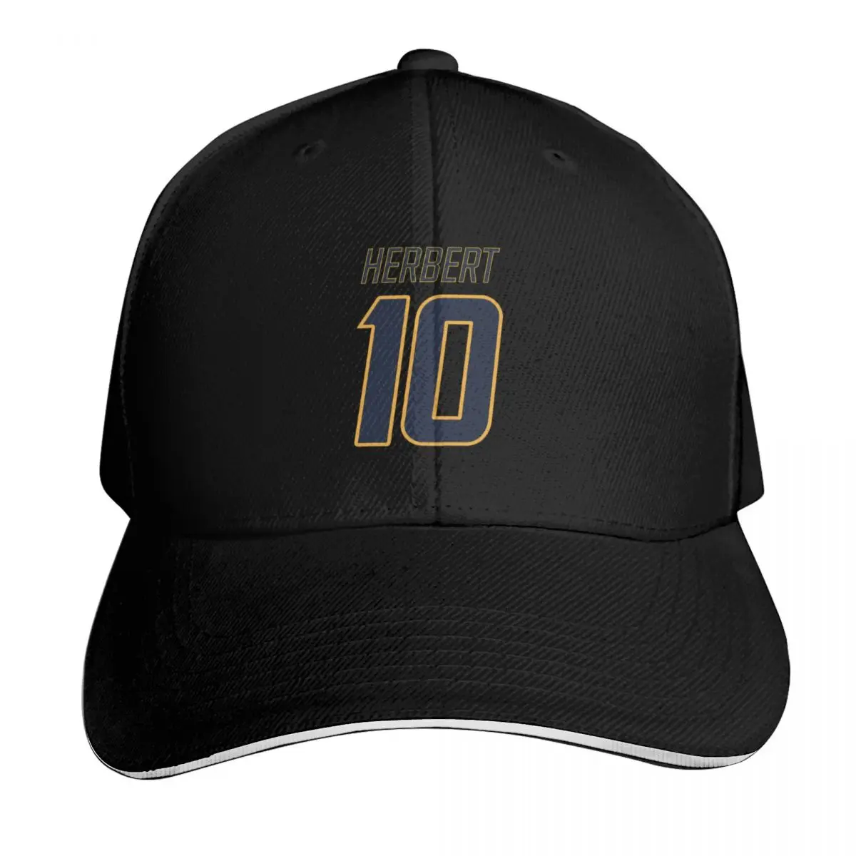 

Justin Herbert Navy Baseball Cap winter hats for men foam party Hat Hat Man Luxury Thermal Visor Golf Men Women's