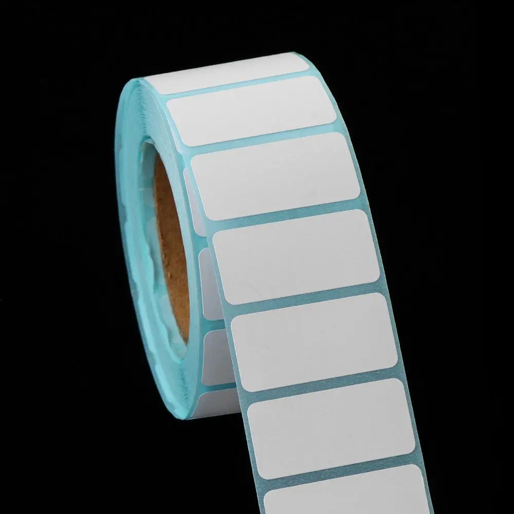 

1000 шт./рулон, удобная цена супермаркета, пустая бирка, термонаклейка, этикетка, клейкая бумага, водонепроницаемая