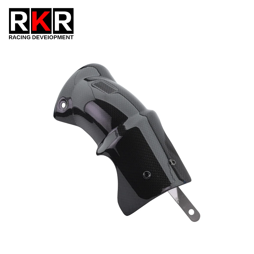 

For BMW S1000R S1000RR R1200GS Motorcycle Exhaust Middle Link Pipe Carbon Fiber Heat Shield Cover Guard Anti-Scalding Shell