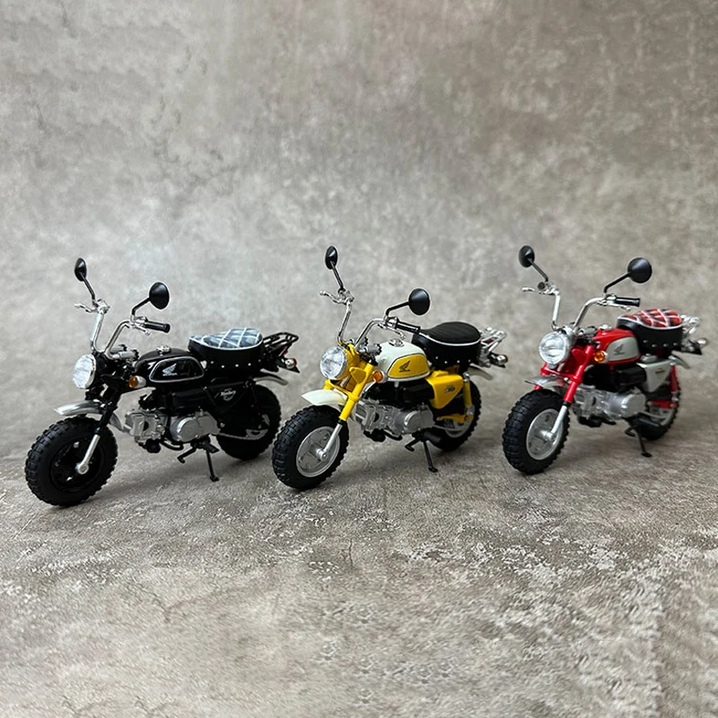 

1:12 Scale Diecast Alloy Monkey 2009 Motorcycle Toys Cars Model Classics Adult Collectible Souvenir Gifts Static Display