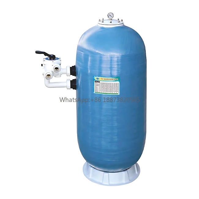 China Fiberglass Deep Bed Filter Residential Commercial Swimming Pool Pump Accessories