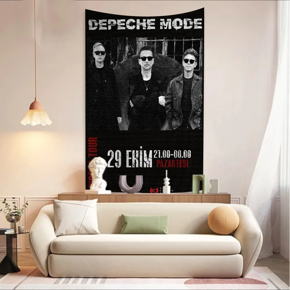 Depeche-Mode Singer Star DIY Wall Tapestry for Living Room Home Dorm Decor Wall Art Decor