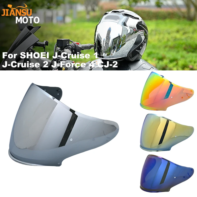 

Motorcycle Helmet Visor for SHOEI J-Cruise 1 J-Cruise 2 J-Force 4 CJ-2 Casco Shield Viseria Capacete Moto Windshield Lens