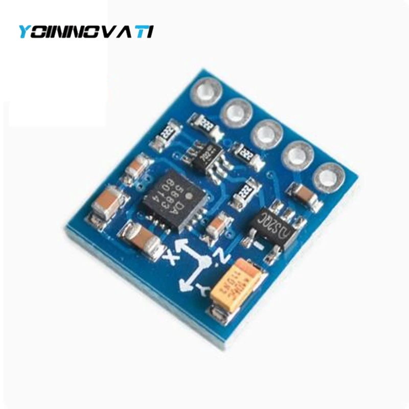 1pcs GY-271 HMC5883L Three 3 Triple Axis Magnetic Field Compass Magnetometer Sensor Module For Arduino IIC Board 3V-5V