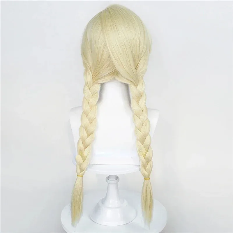 2025 New Anime Tokyo Revengers Ran Haitani Rindo Cosplay Wig Tenjiku Rokuhara Tandai Golden Double Twist Braid Hair ★☆★
