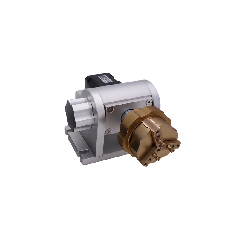 

Высокоточный аппаратный лазерный гравер для оптоволокна, маркировочная машина по оси C с тремя когтями, вращающаяся ось, бесступенчатая регулировка на 360° °