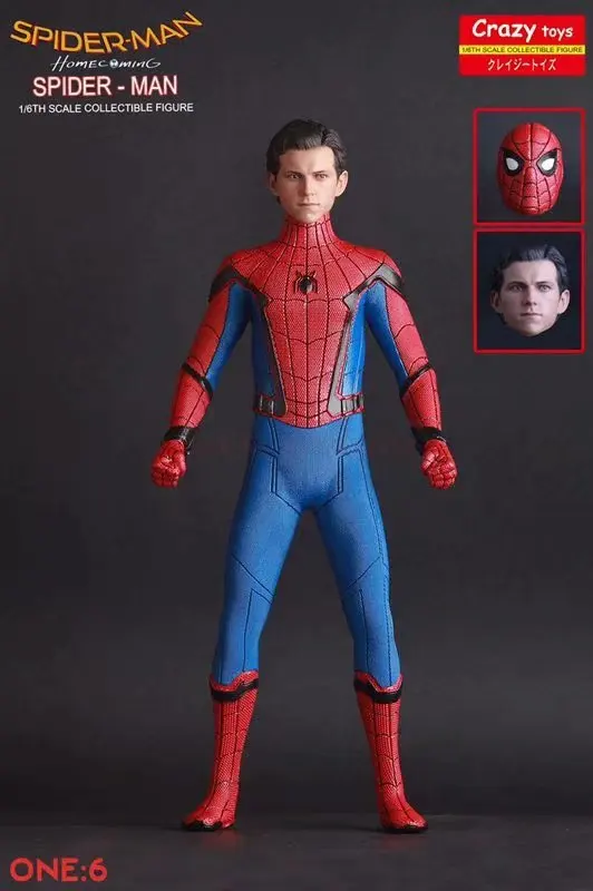 Hot New Spiderman Home Coming With Suit 25cm Pvc Statue Figure Model Toys Collection Models Toys Gifts Festival Chrismas Gift