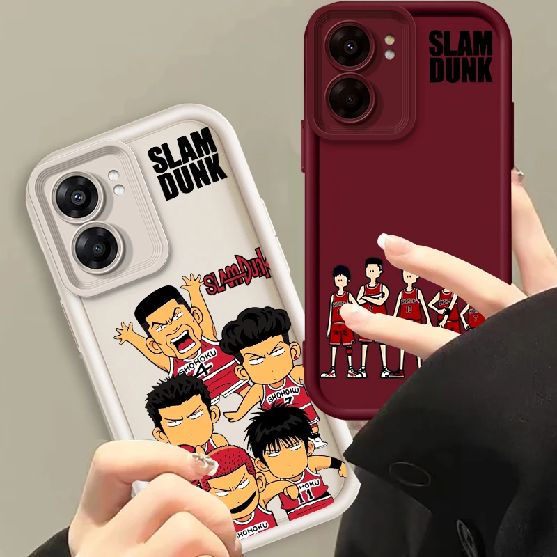 

Slam Dunk Anime Comics Eye Ladder For OPPO Find X5 X3 A58 A57 A55 A53 A54 A92 A74 A78 A98 A16 A94 A76 A72 5G Back Phone Case