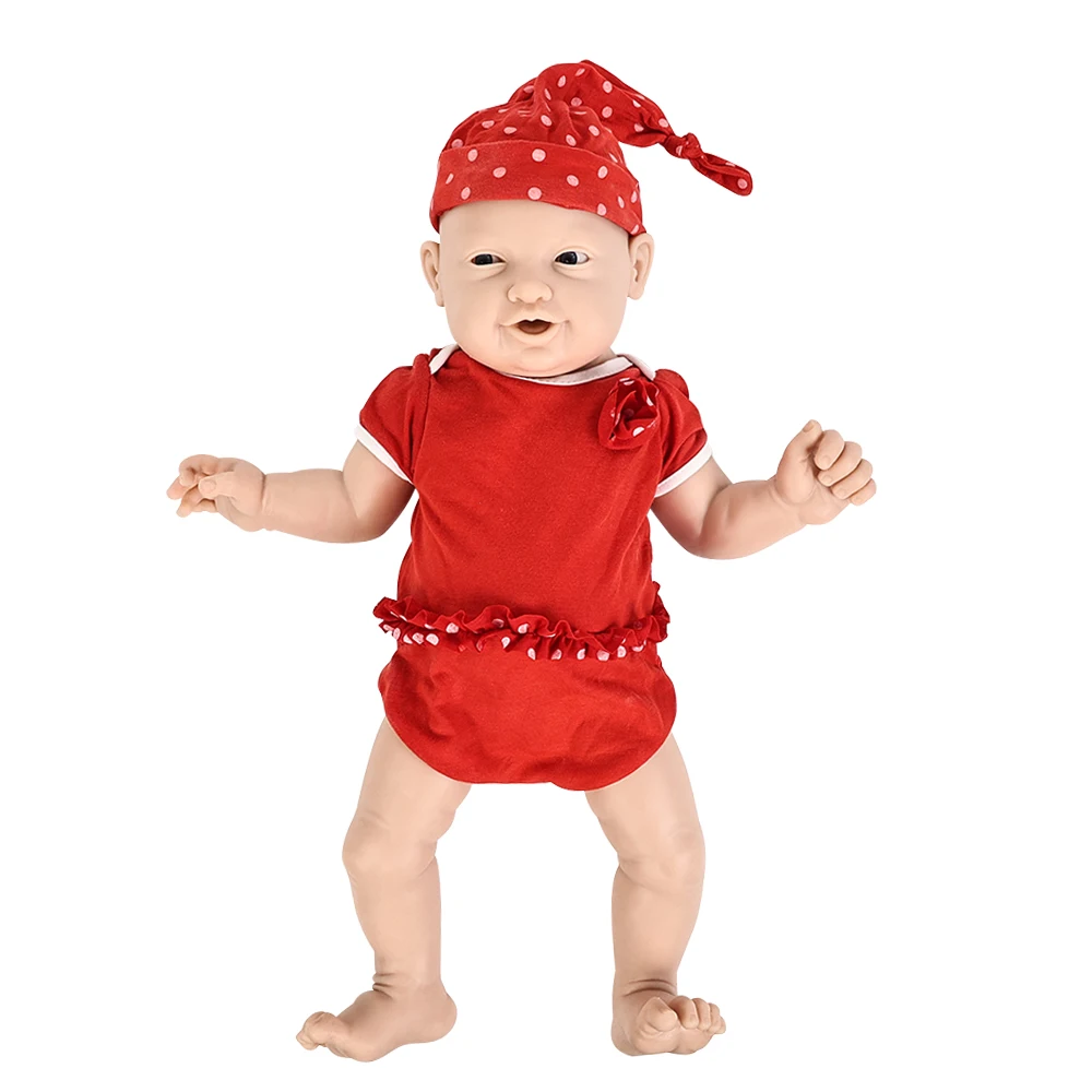 

IVITA WG1513WS 23.2inch 5200g Original Full Body Silicone Realistic Reborn Baby Doll Unpainted Unfinished Dolls DIY Blank Toys
