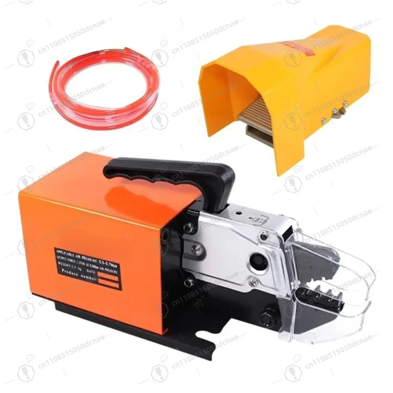 AM-10 Pneumatic Terminal Crimping Machine Cold Press Insulated Tube Terminal Crimping Tool Air Powered Wire Terminal Machine