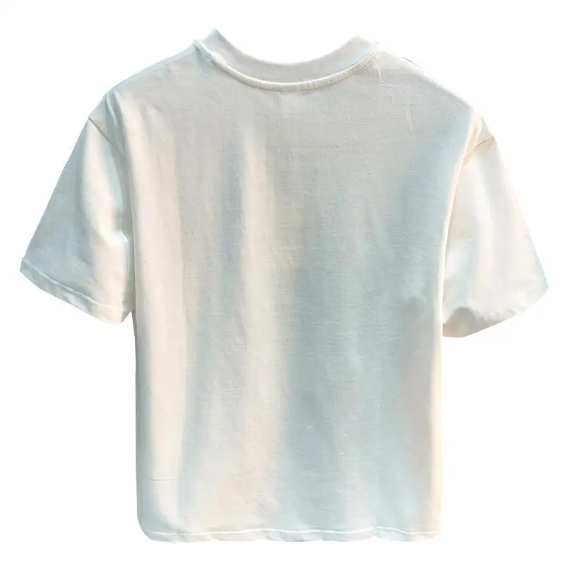 2025 Summer New Short sleeved T-shirt Men's Fashion Loose Fashion Casual Breathable Versatile Top