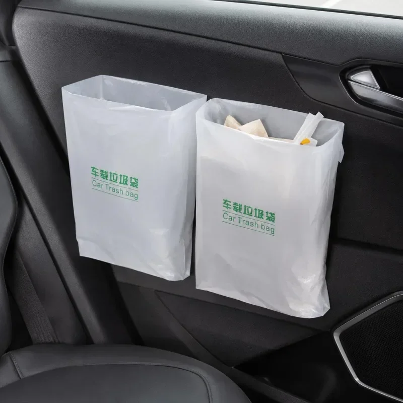 Car Disposable Sturdy Traceless Pasting Cleaning Bag Garbage Bag Universal Auto Door Seat Back Automatic Armrest Box Trash Can