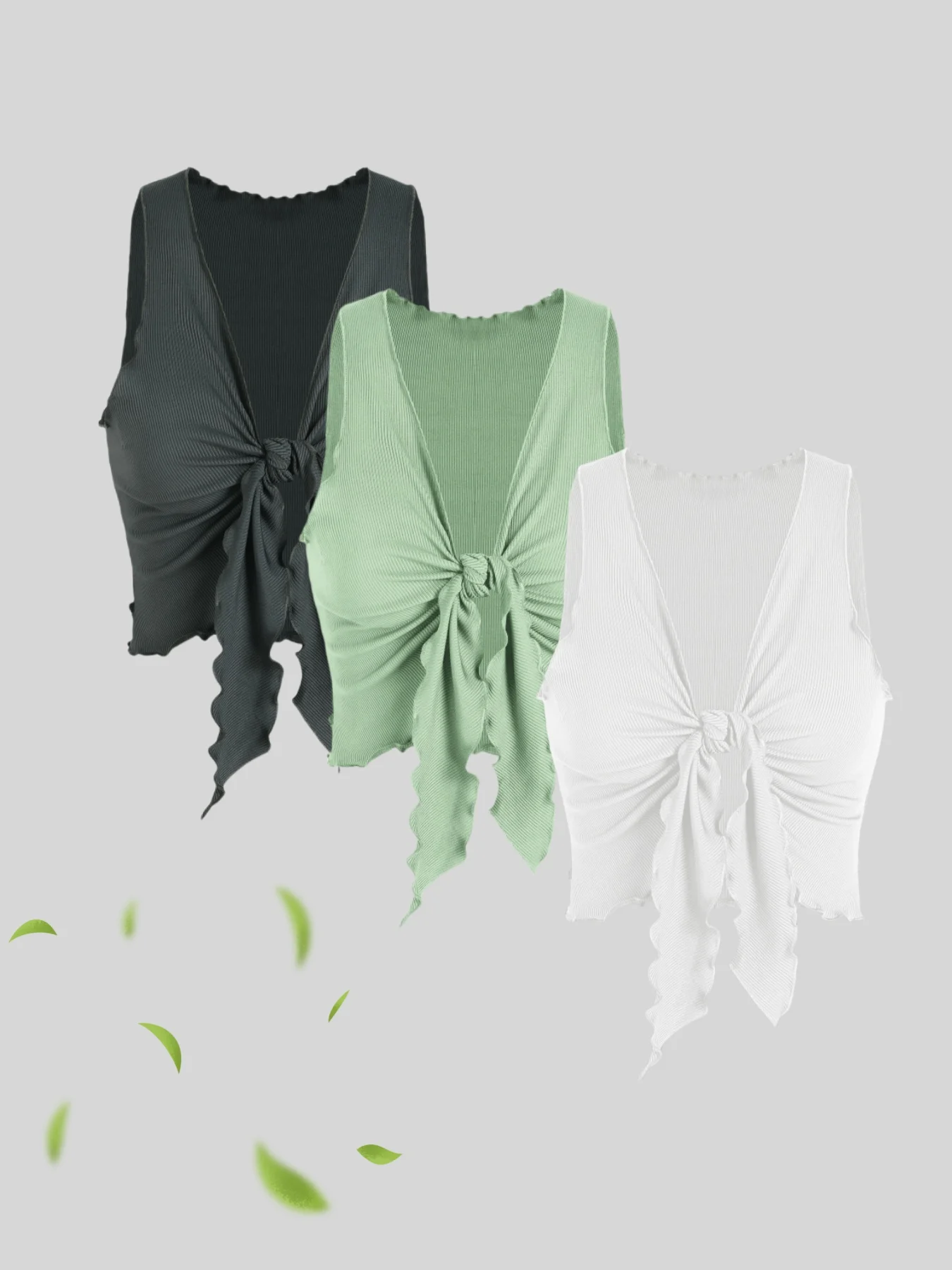 

Loose-fitting daily casual outdoor versatile and comfortable women's cardigan, three-piece set