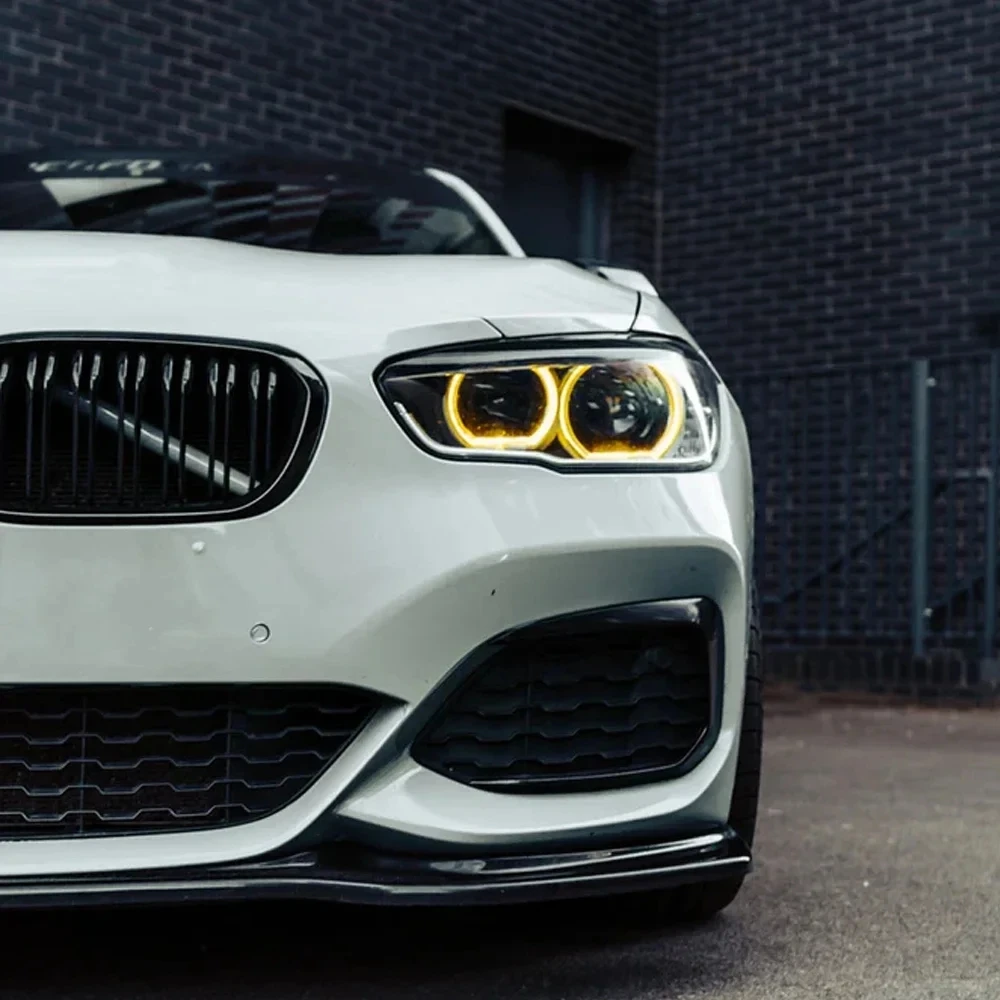

Дневные ходовые огни «ангельские глазки» для BMW 1 серии, разные цвета, дневные ходовые огни F20 F21 GTS лимонно-желтого цвета, чип DRL