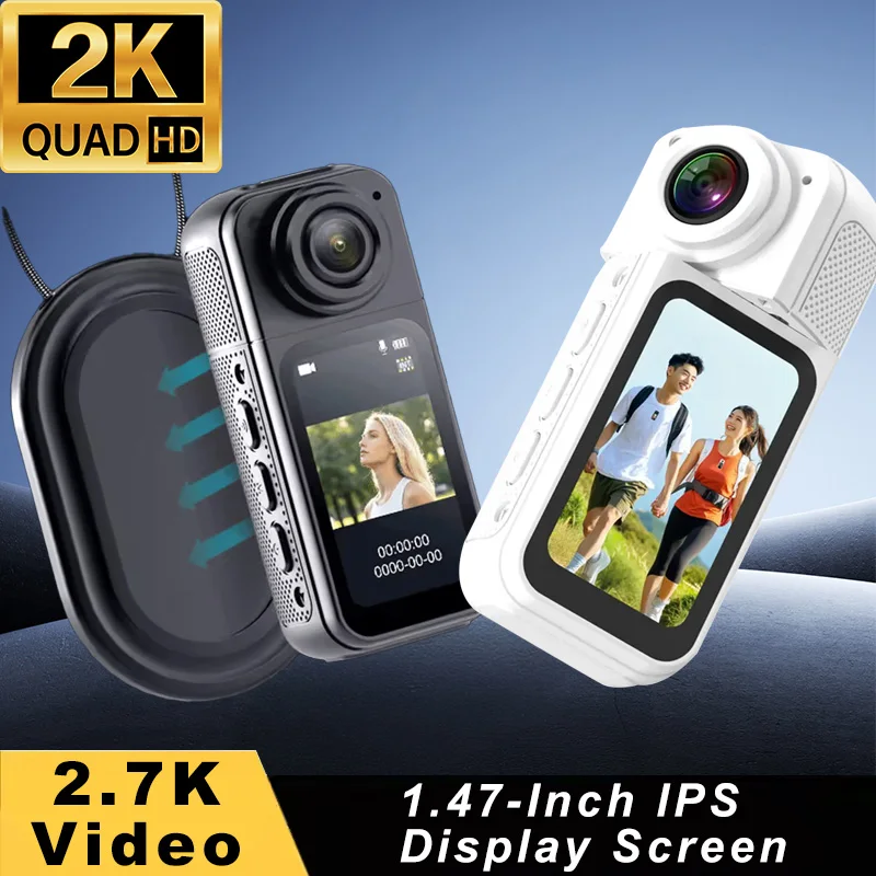 Mag-Mount Sports Action Camera 2.7K Ultra HD 1.47