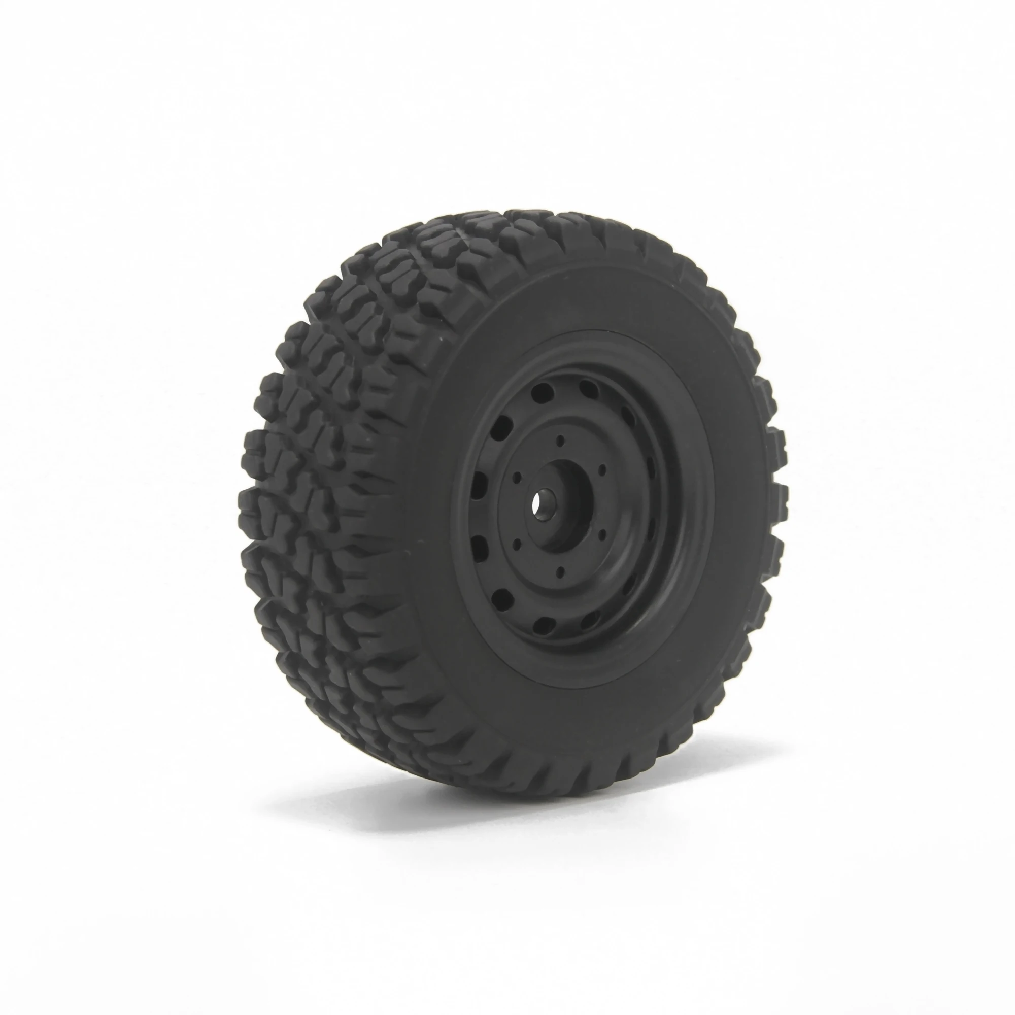 4PCS NEEBRC 80mm RC Car Tires 12mm Hex Hub Wheels Tyre Skidproof Strong Buffering for 1/16 RC Off-road Cars Truck Buggy Parts
